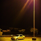 Nachts aufm Parkplatz